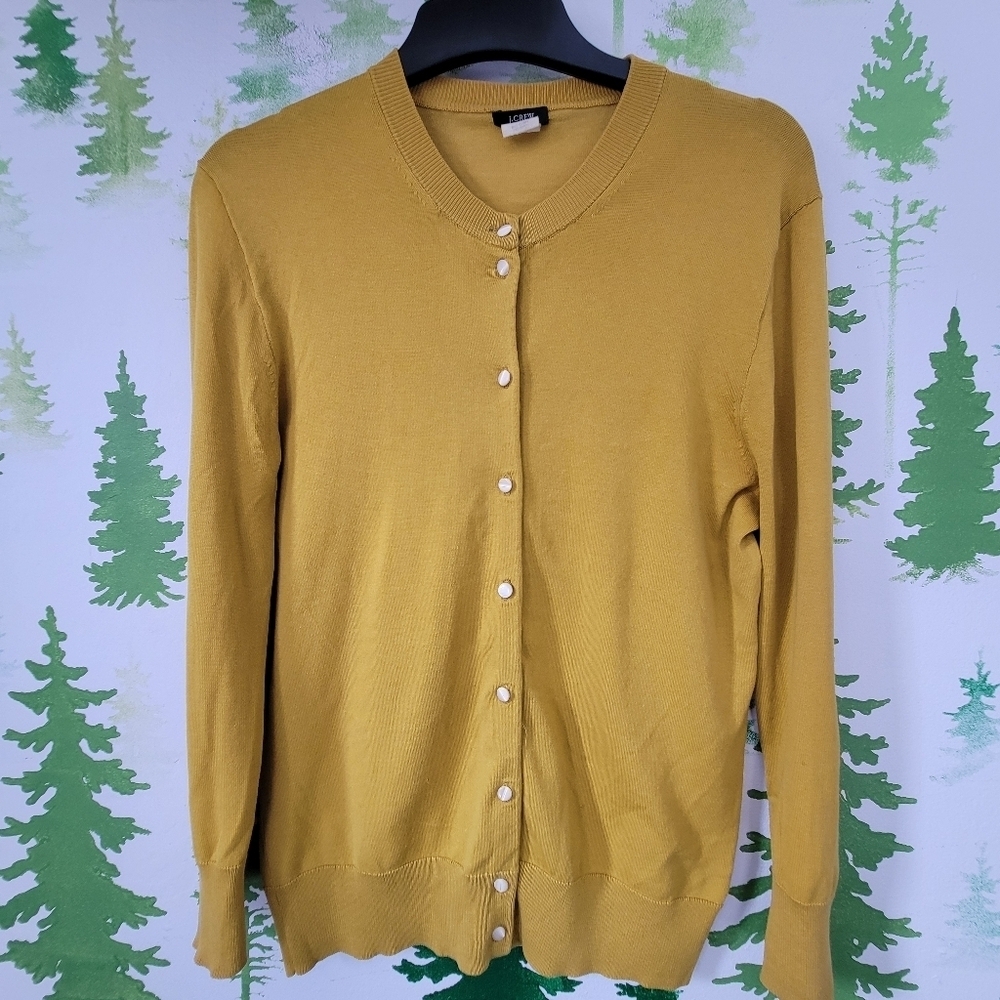 J.Crew Long Sleeve Button-Down Cardigan.